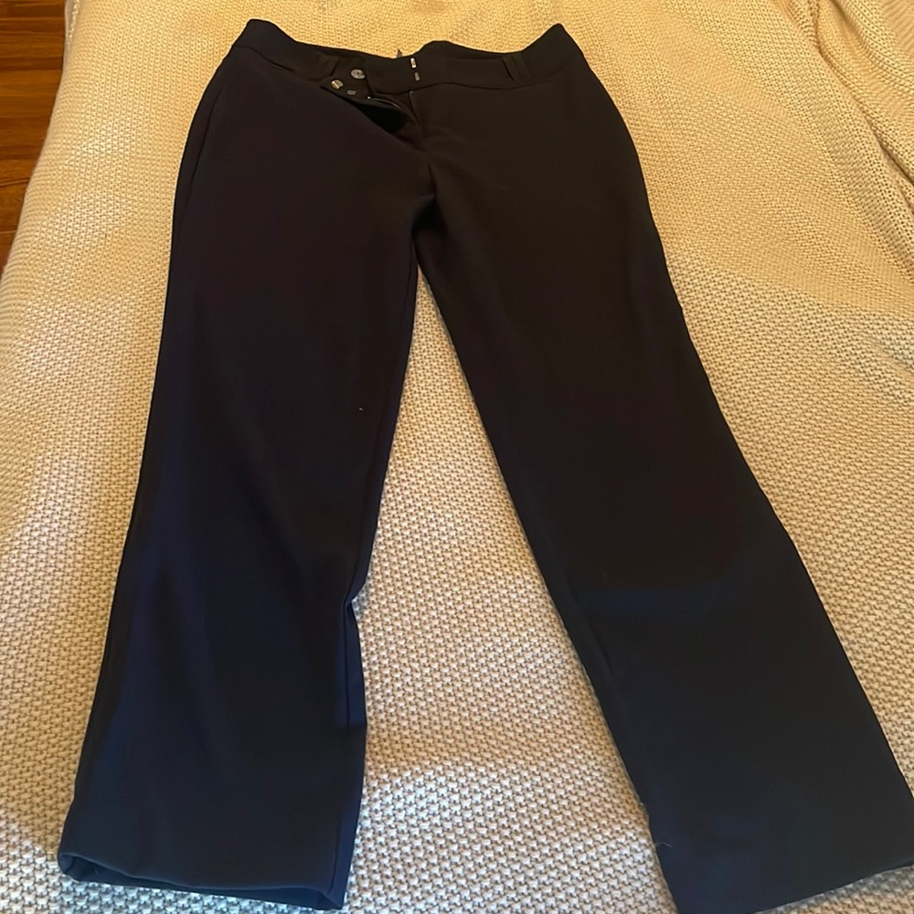 Anne Klein women’s Navy Blue slacks work pants